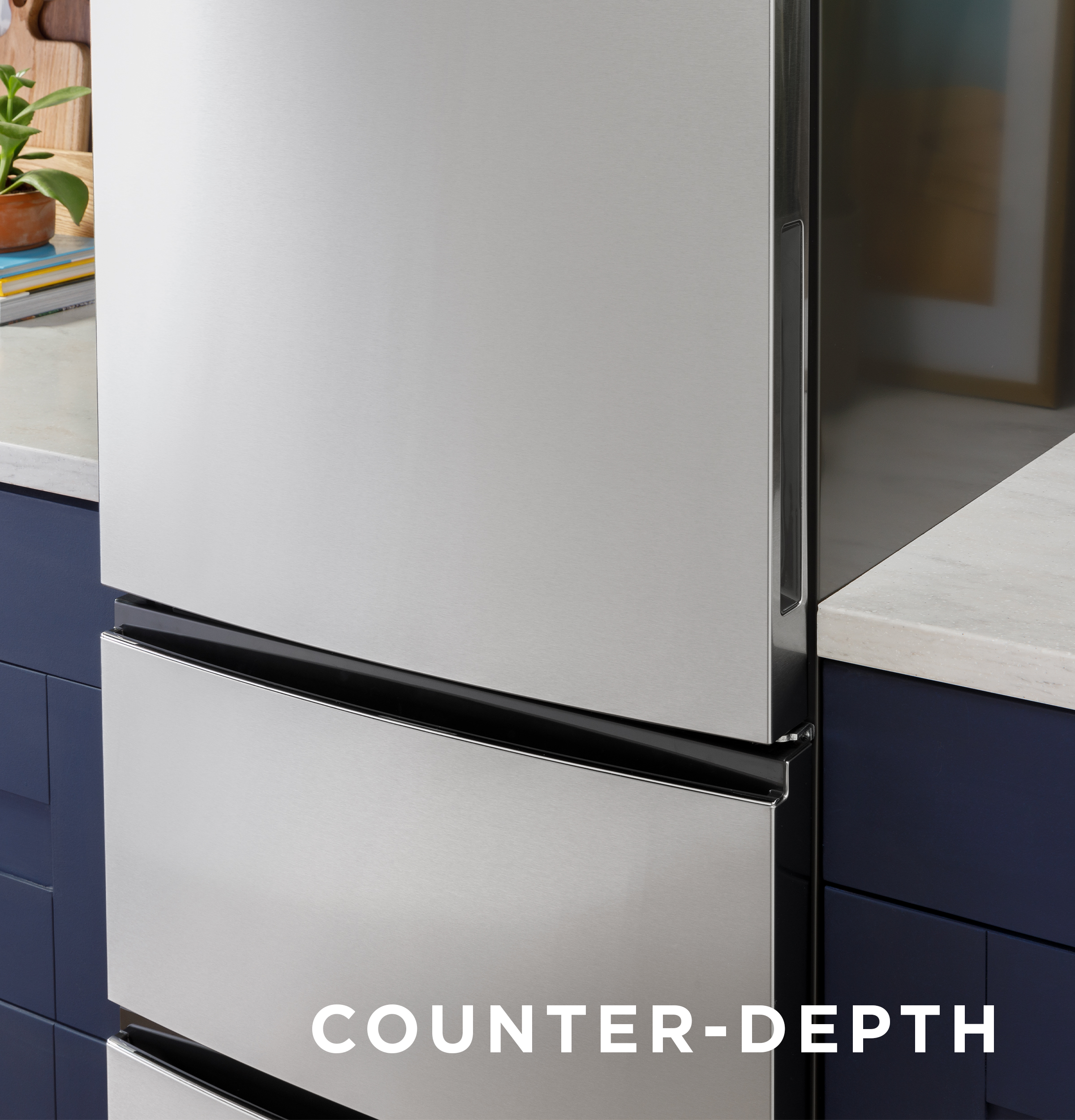 11.9 Cu. Ft. Bottom-Freezer Refrigerator GLE12HSPSS