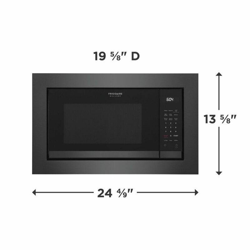 Frigidaire Gallery 2.2 Cu. Ft. Built-In Microwave Black Stainless Steel GMBS3068BD Picture 1