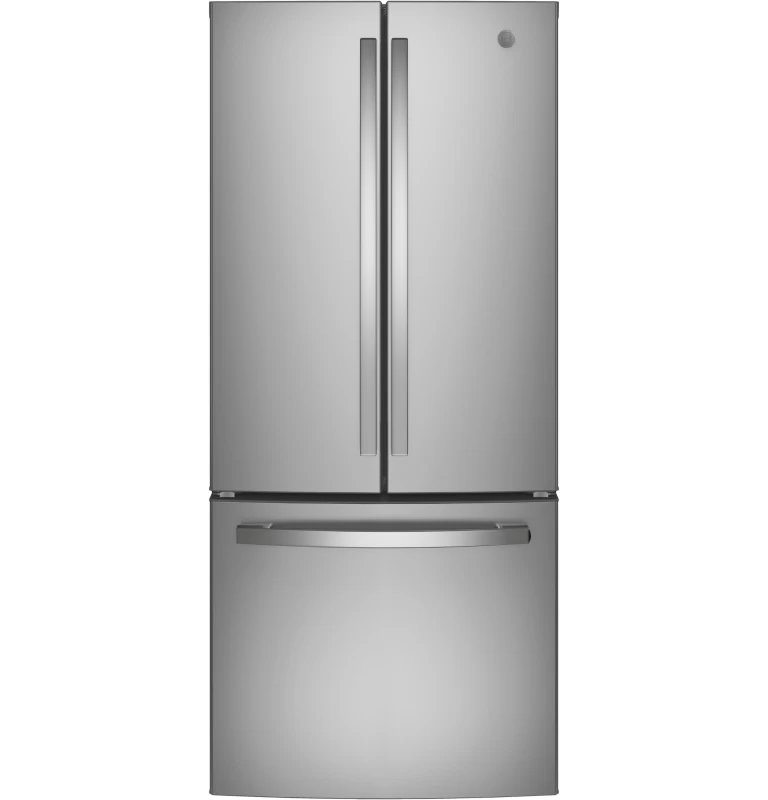 GE 20.8 Cu. Ft. French-Door Refrigerator Gray GNE21FYKFS Picture 1