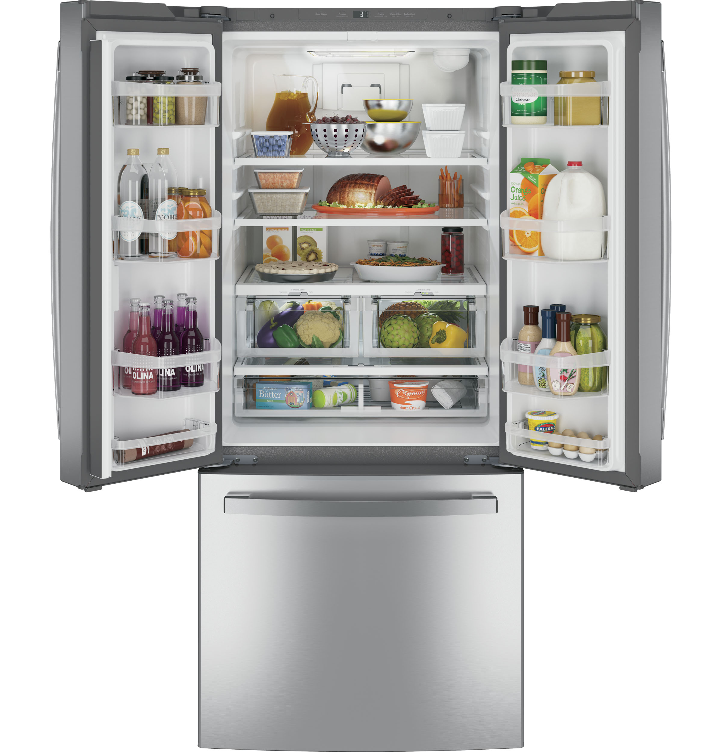 20.8 Cu. Ft. French-Door Refrigerator GNE21FYKFS
