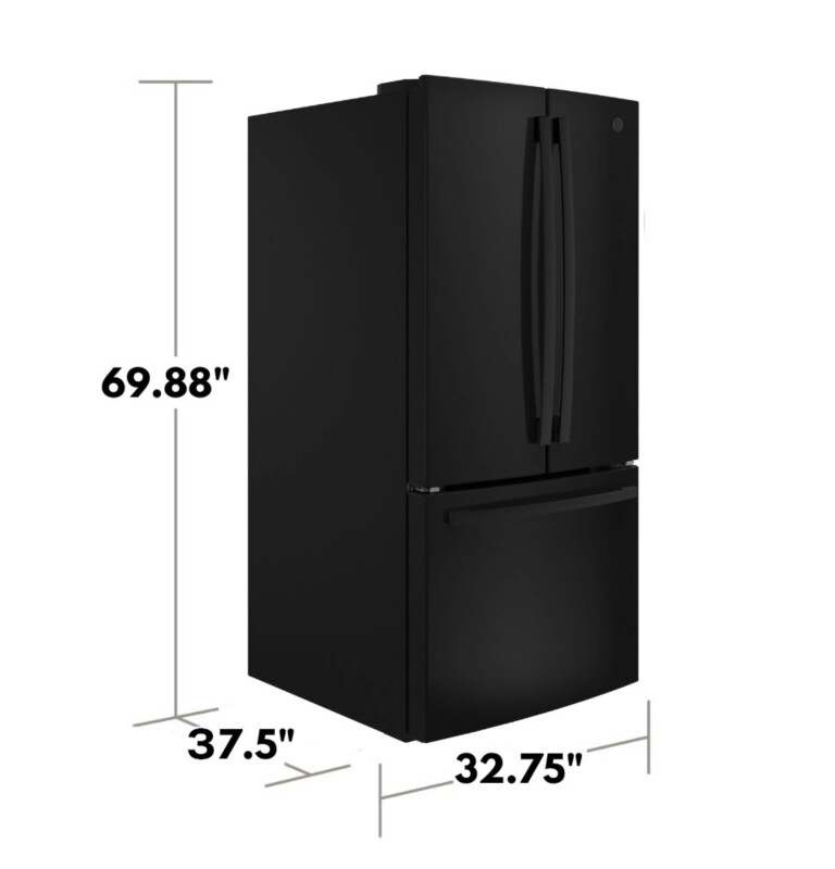 24.7 Cu. Ft. French-Door Refrigerator GNE25JGKBB
