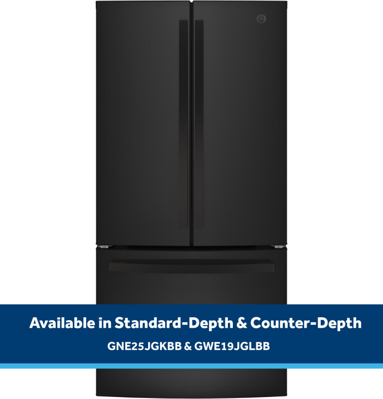 24.7 Cu. Ft. French-Door Refrigerator GNE25JGKBB
