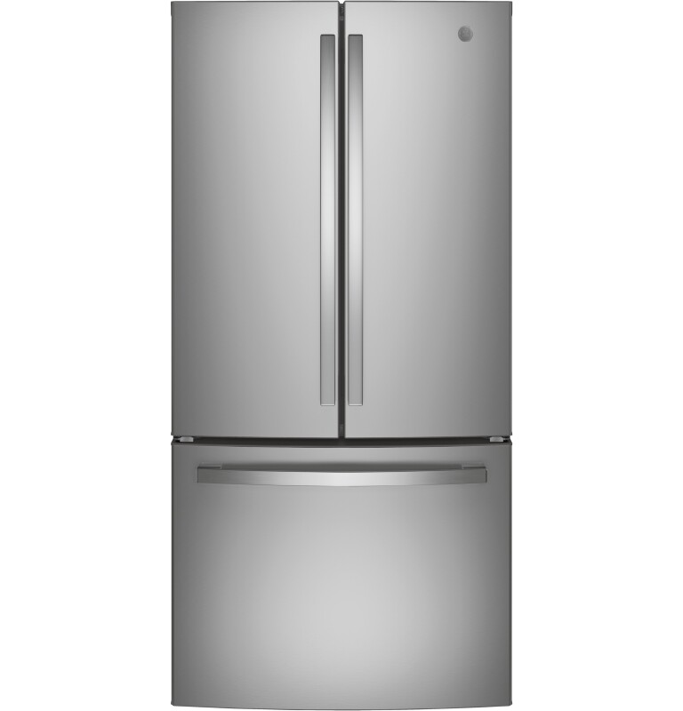 GE 24.7 Cu. Ft. French-Door Refrigerator Stainless Steel GNE25JSKSS Picture 1