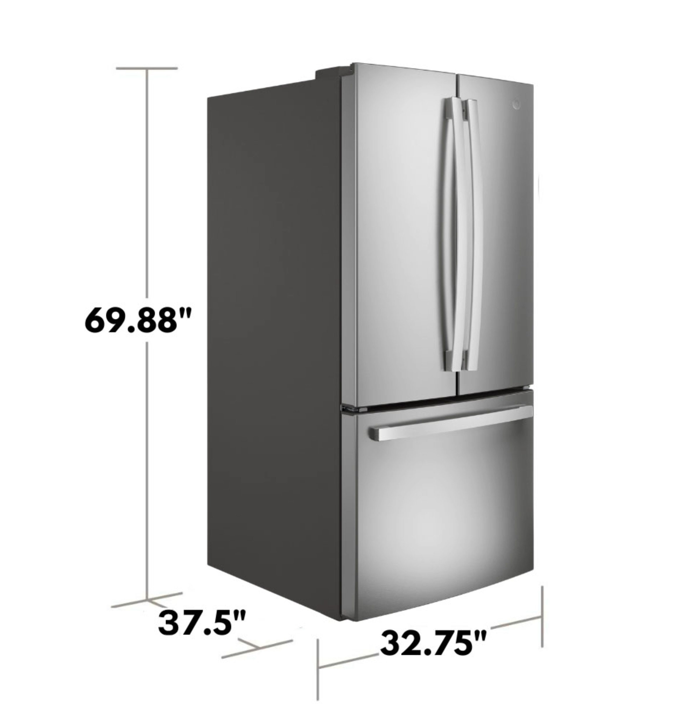 24.7 Cu. Ft. French-Door Refrigerator GNE25JYKFS