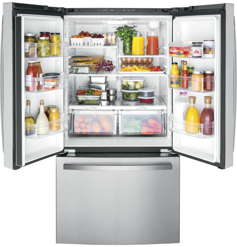 27.0 Cu. Ft. Fingerprint Resistant French-Door Refrigerator GNE27EYMFS