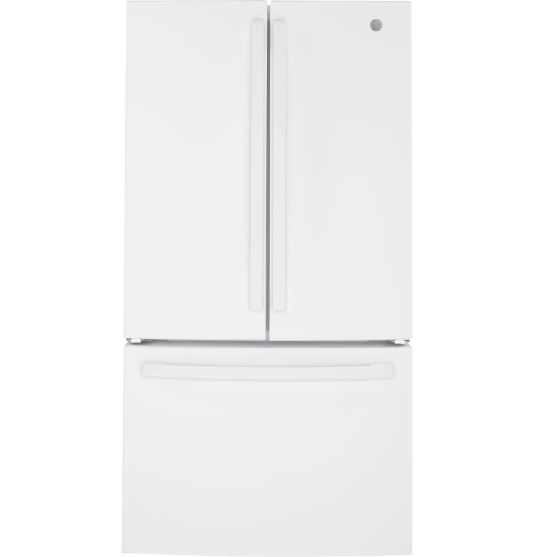 GE 27.0 Cu. Ft. French-Door Refrigerator White GNE27JGMWW Picture 1