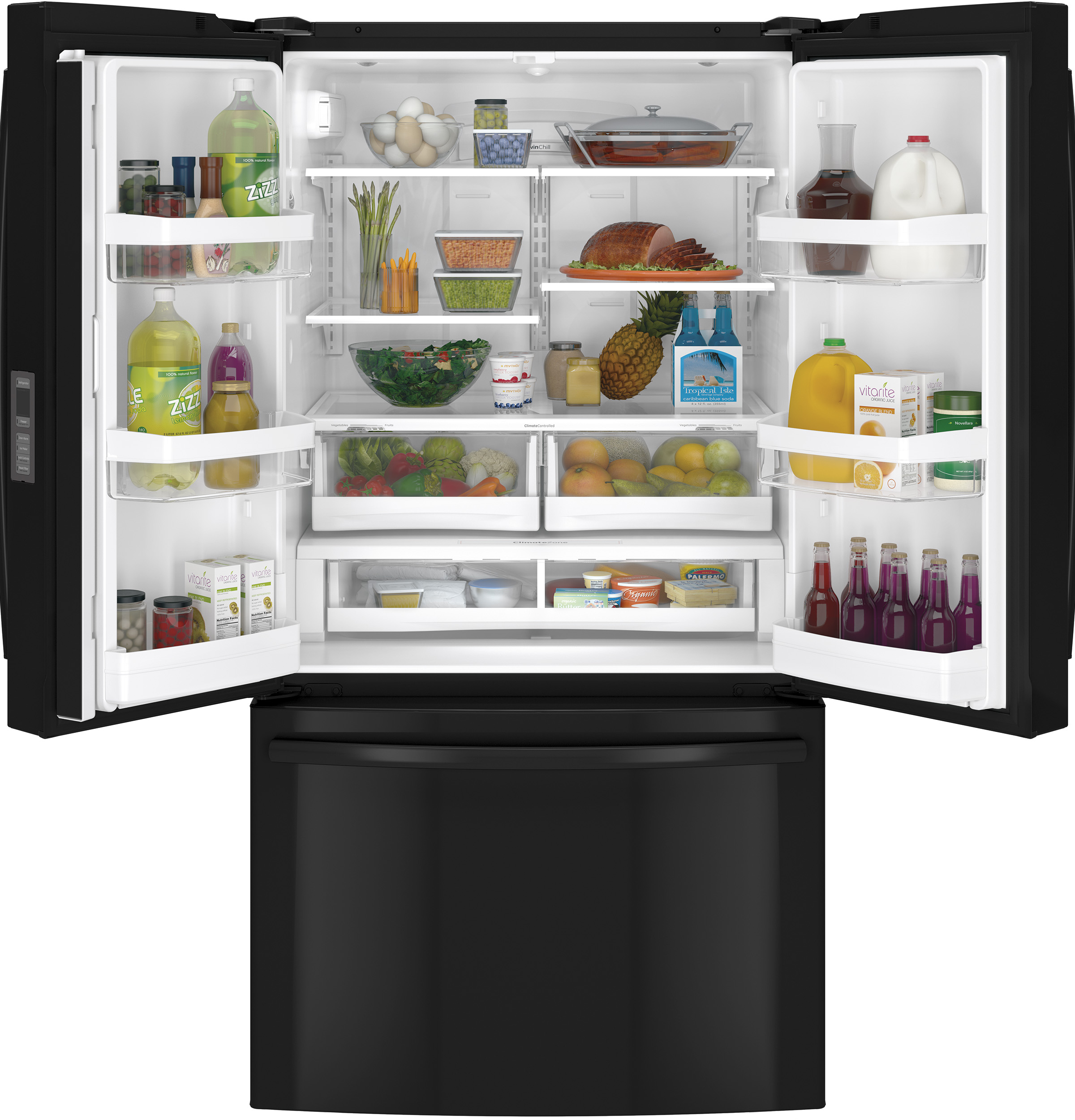 28.5 Cu. Ft. French-Door Refrigerator GNE29GGHBB