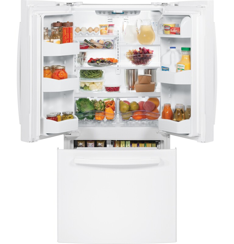 22.7 Cu. Ft. French-Door Refrigerator GNS23GGHWW