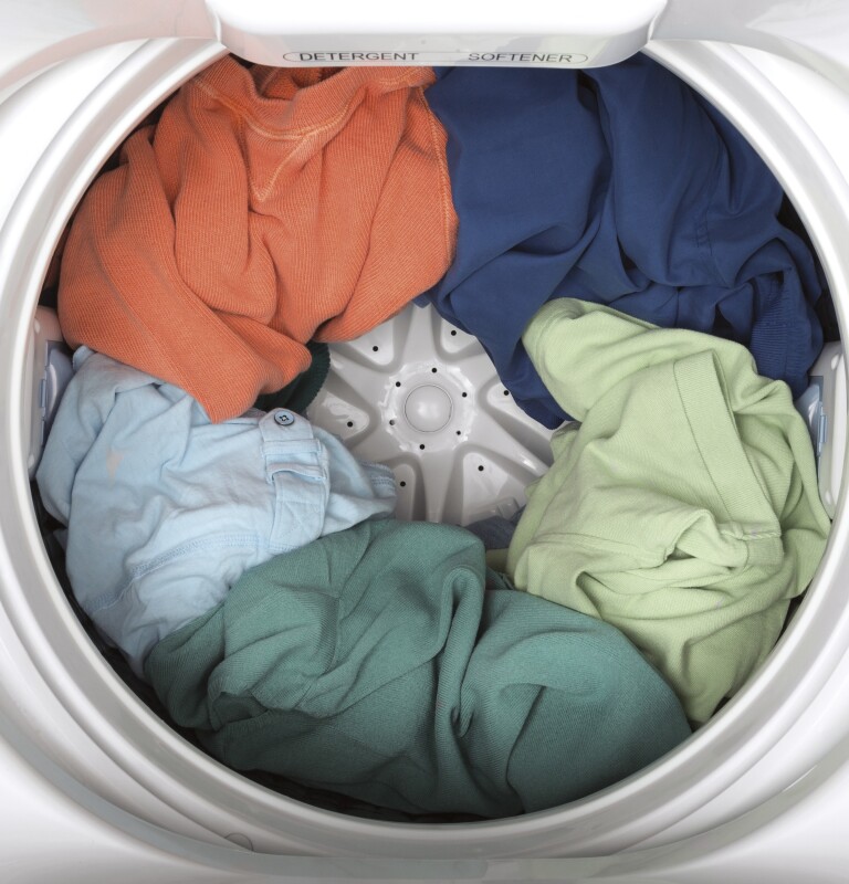Space-Saving 2.8 cu. ft. Capacity Portable Washer with Stainless Steel Basket GNW128PSMWW