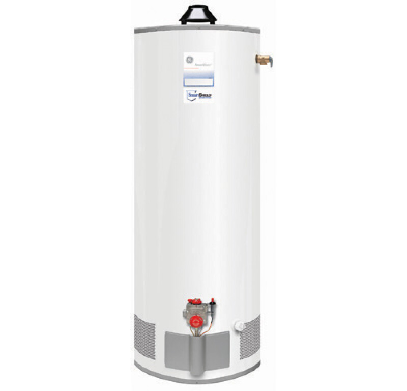 GE Gas Water Heater White GP40T06AVG Picture 1
