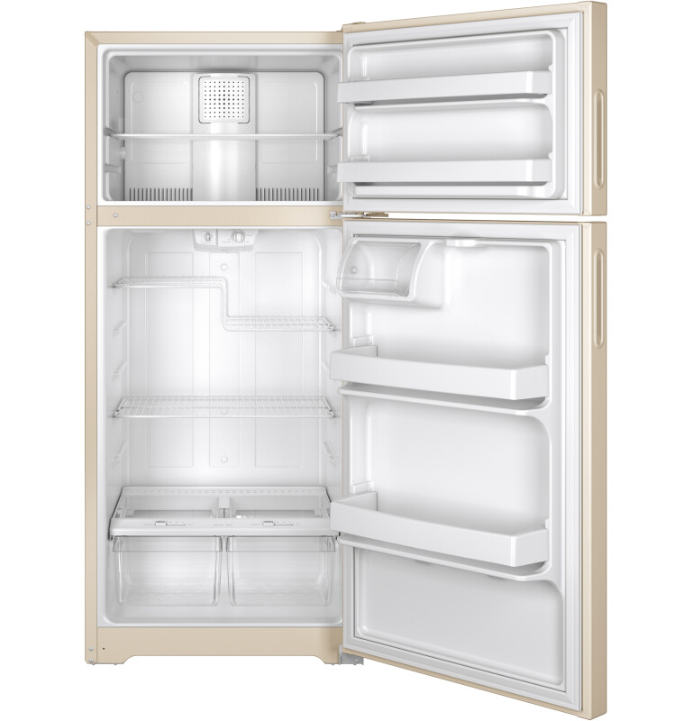 15.5 Cu. Ft. Recessed Handle Top-Freezer Refrigerator GPE16DTHCC