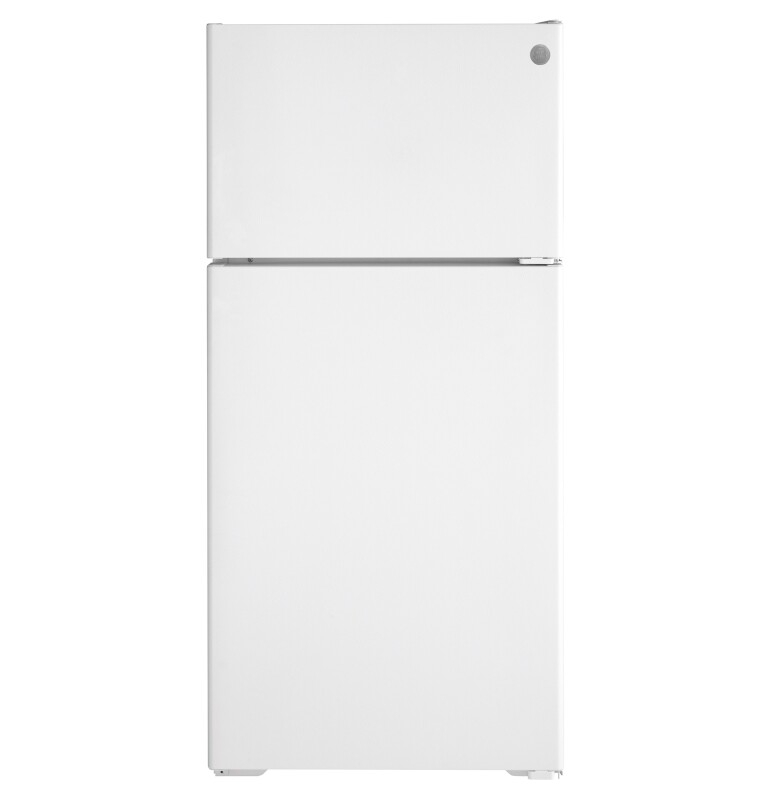 16.6 Cu. Ft. Recessed Handle Top-Freezer Refrigerator GPE17CTNRWW