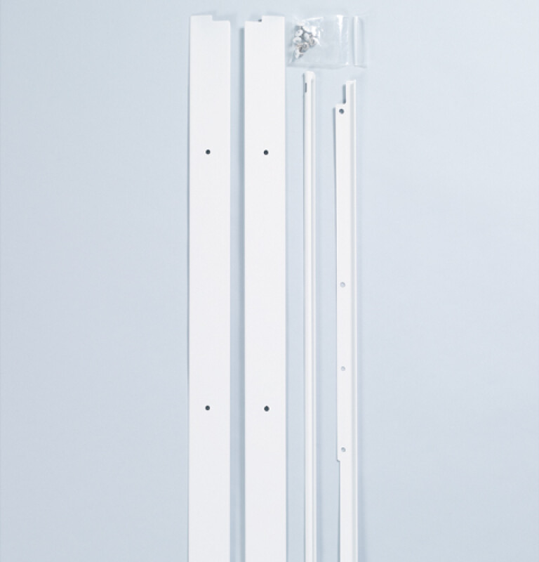 Built-In Dishwasher 1/4" Custom Panel Trim Kit - White GPF525W