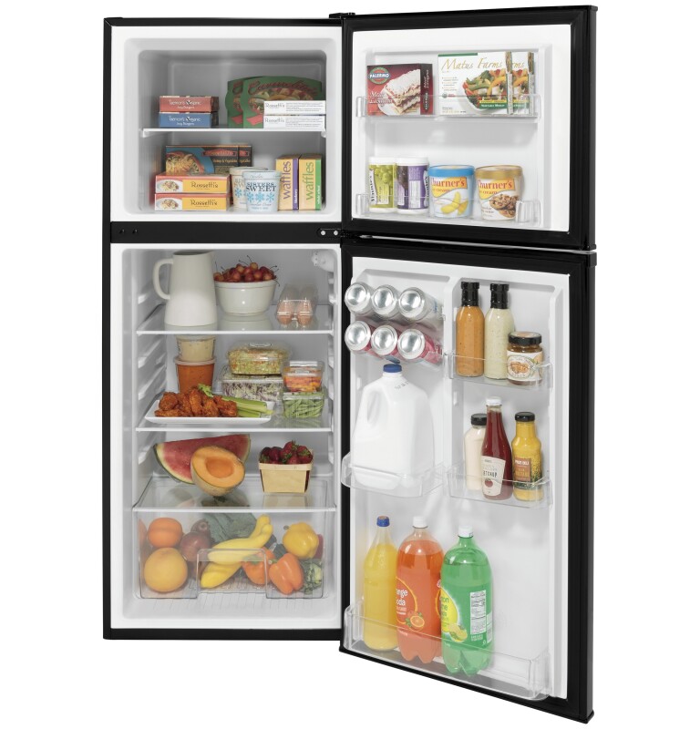 9.8 Cu. Ft. 12 Volt DC Power Top-Freezer Refrigerator GPV10FGNBB