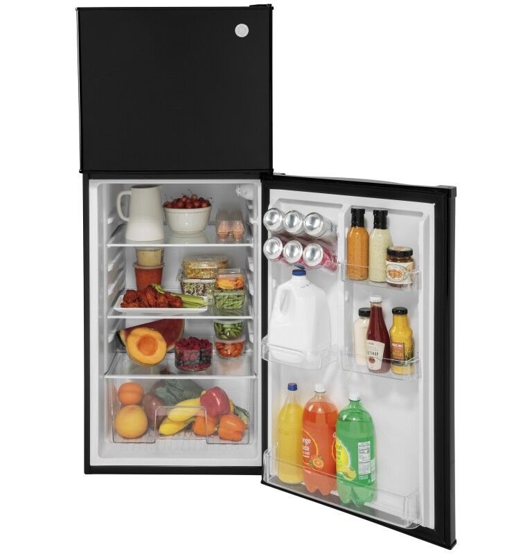 9.8 Cu. Ft. 12 Volt DC Power Top-Freezer Refrigerator GPV10FGNBB