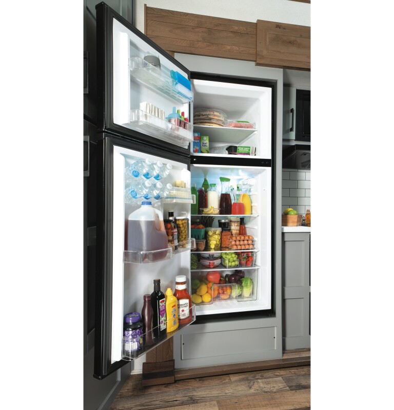 9.8 Cu. Ft. 12 Volt DC Power Top-Freezer Refrigerator GPV10FGNBB