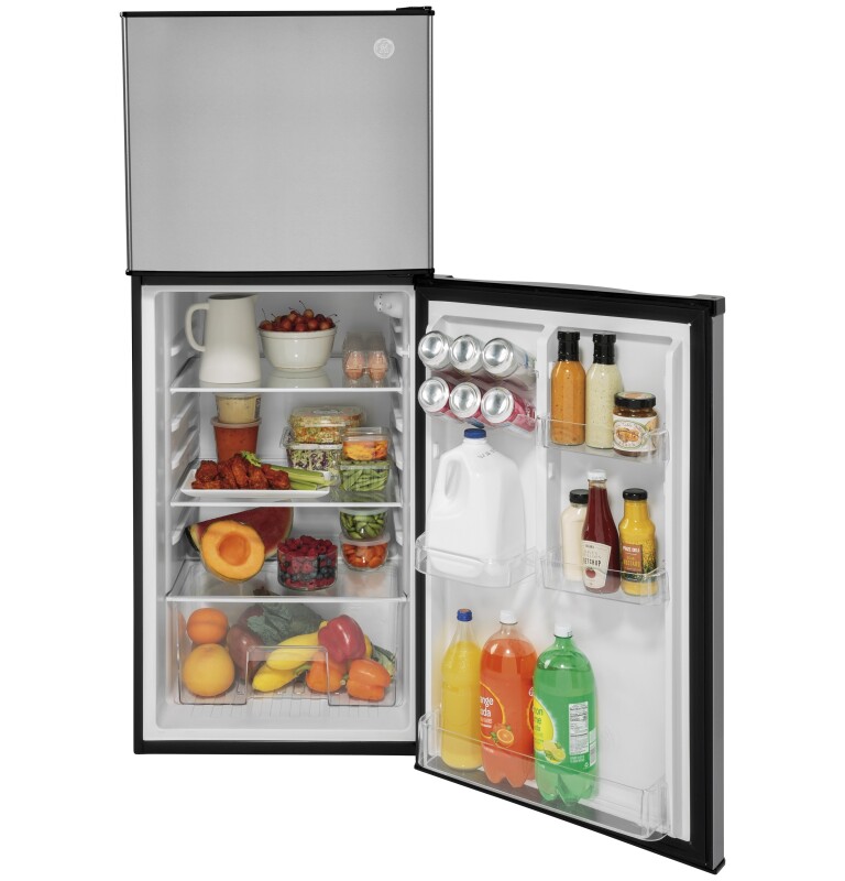 9.8 Cu. Ft. 12 Volt DC Power Top-Freezer Refrigerator GPV10FSNSB