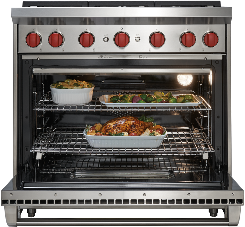 36" Gas Range - 6 Burners GR366