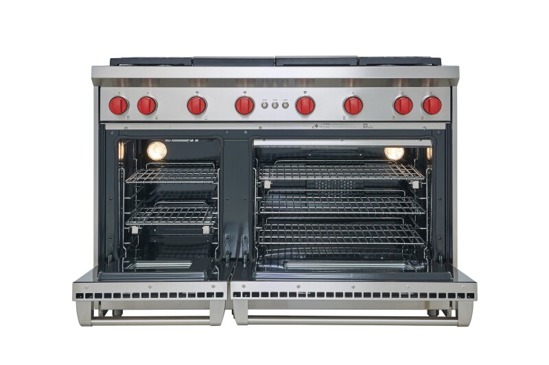 48" Gas Range - 6 Burners and Infrared Griddle GR486GLP