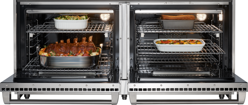 60" Gas Range - 6 Burners, Infrared Charbroiler and Infrared Griddle GR606CGLP