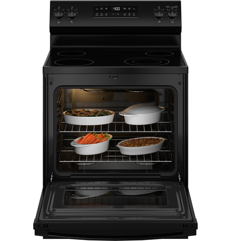 30" Free-Standing Electric Range GRF400PVBB
