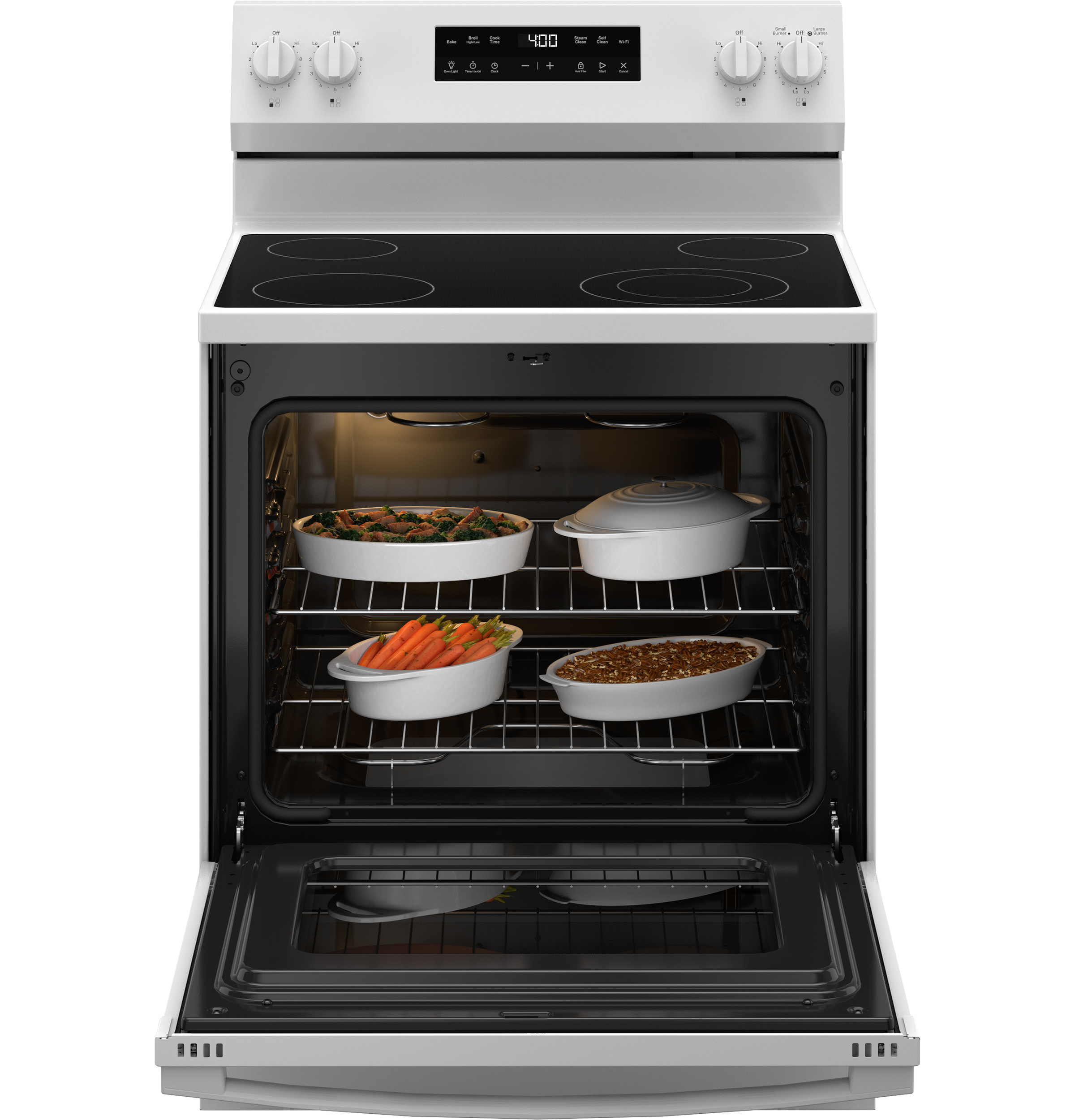 30" Free-Standing Electric Range GRF400PVWW