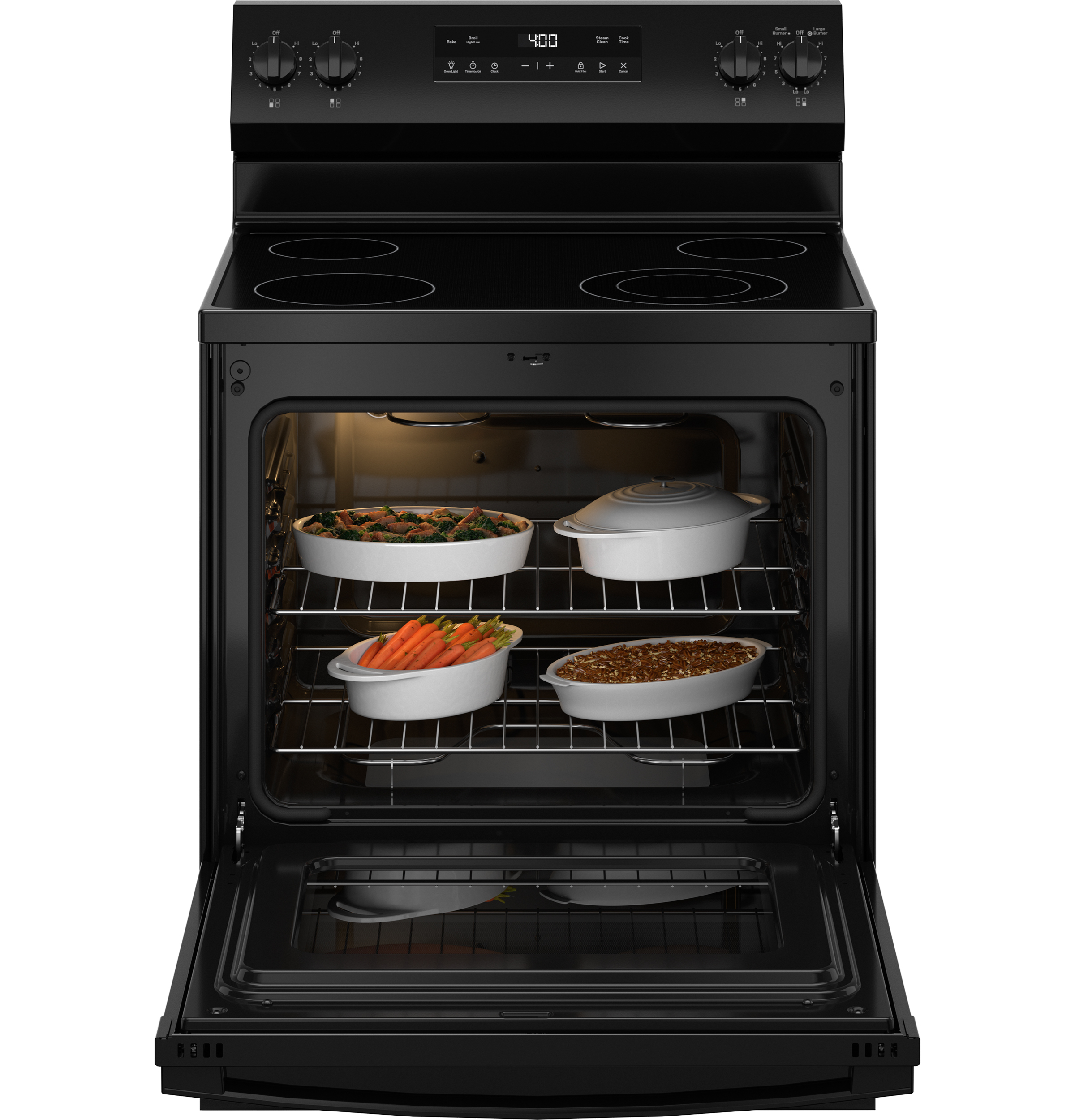 30" Free-Standing Electric Range GRF400SVBB