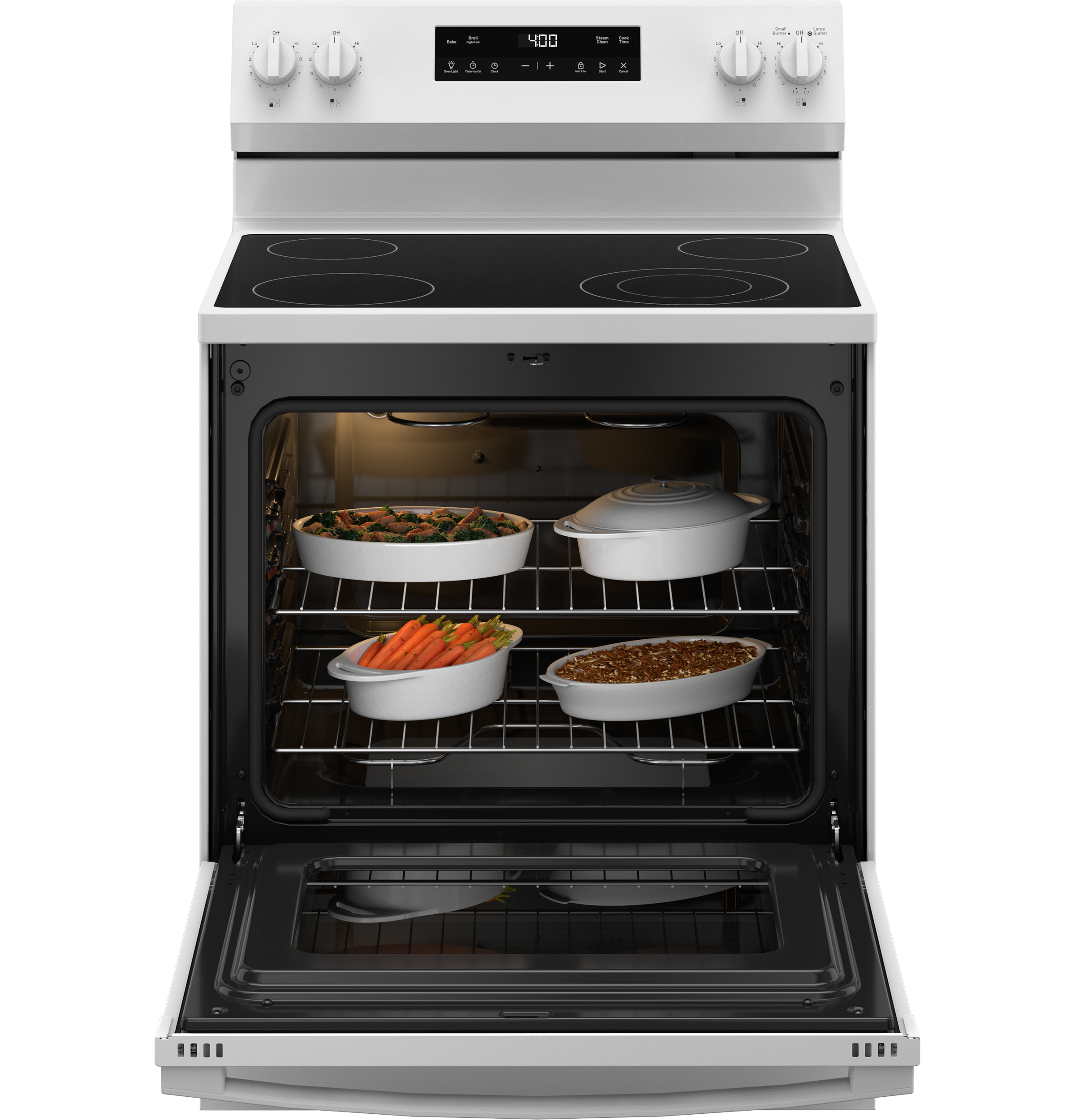 30" Free-Standing Electric Range GRF400SVWW