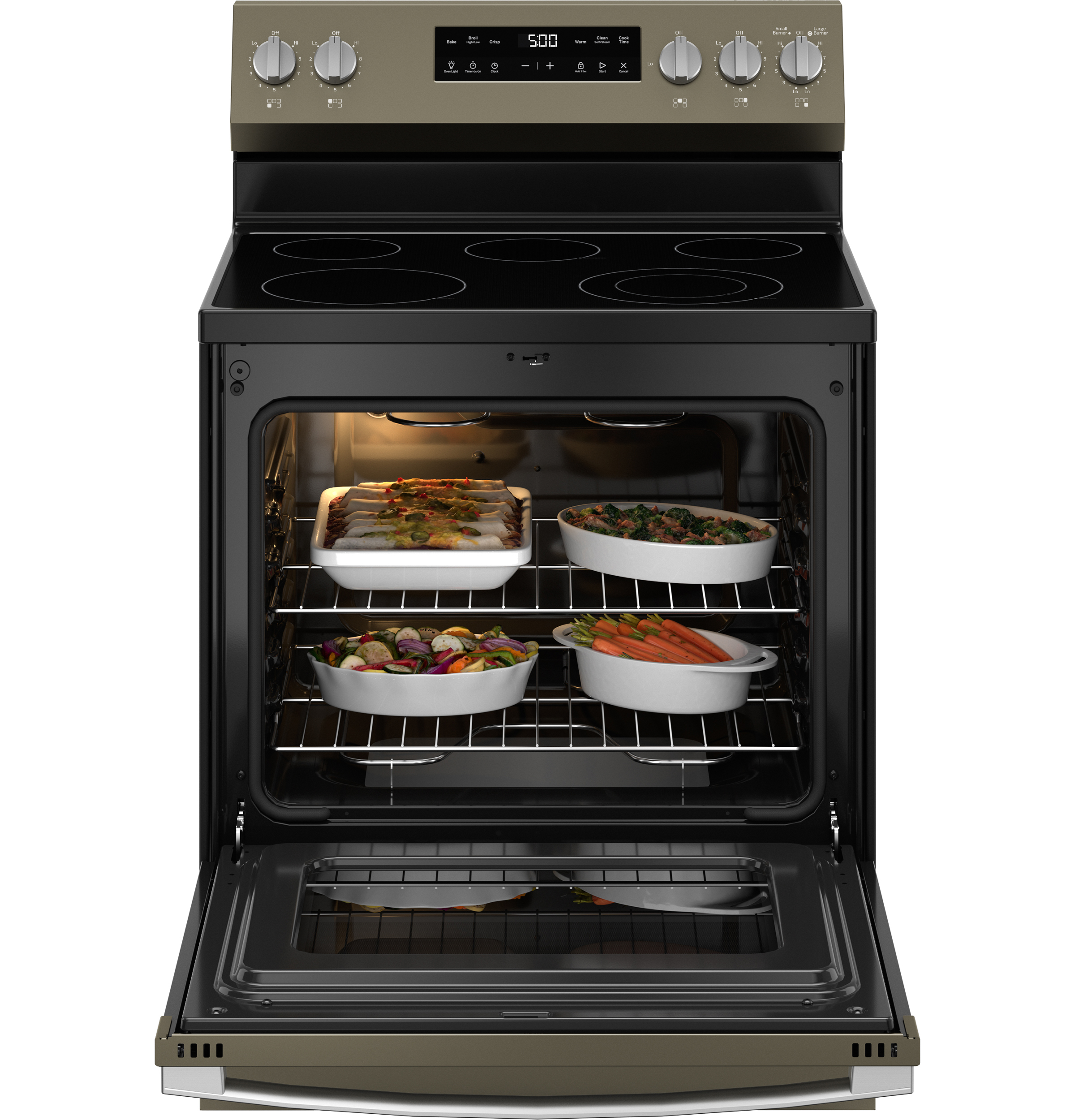 30" Free-Standing Electric Range with Crisp Mode GRF500PVES