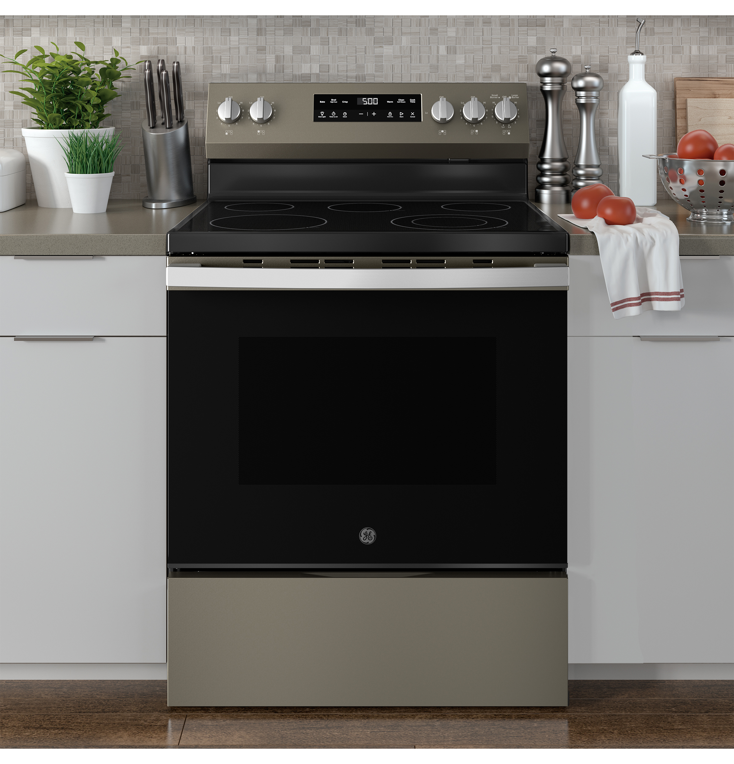 30" Free-Standing Electric Range with Crisp Mode GRF500PVES