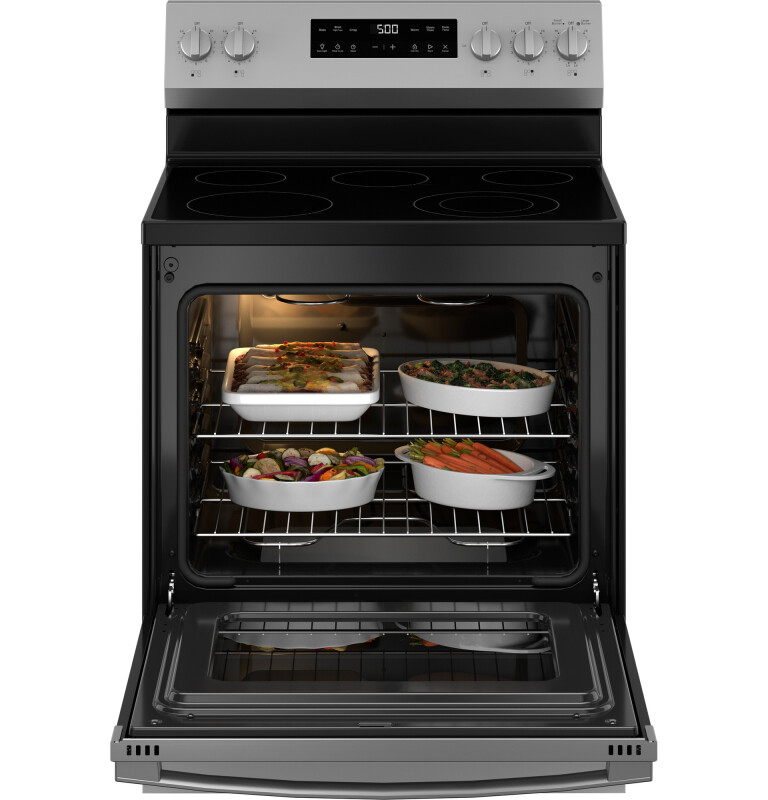 30" Free-Standing Electric Range with Crisp Mode GRF500SVSS