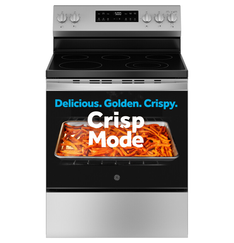 30" Free-Standing Electric Range with Crisp Mode GRF500SVSS