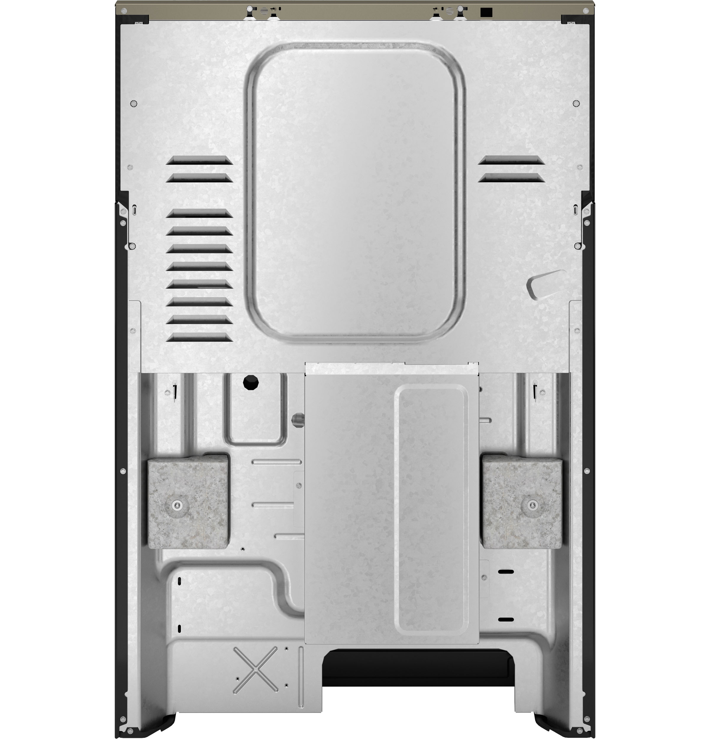 30" Free-Standing Electric Convection Range with No Preheat Air Fry and EasyWash Oven Tray GRF600AVES