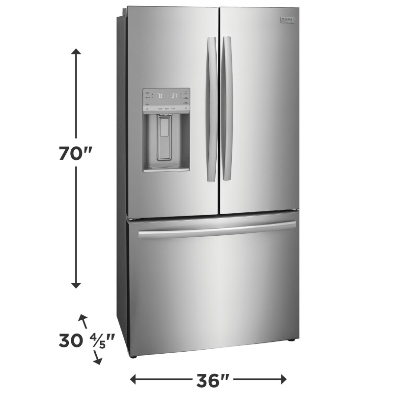 23 Cu. Ft. Counter-Depth French Door Refrigerator GRFC2353AF