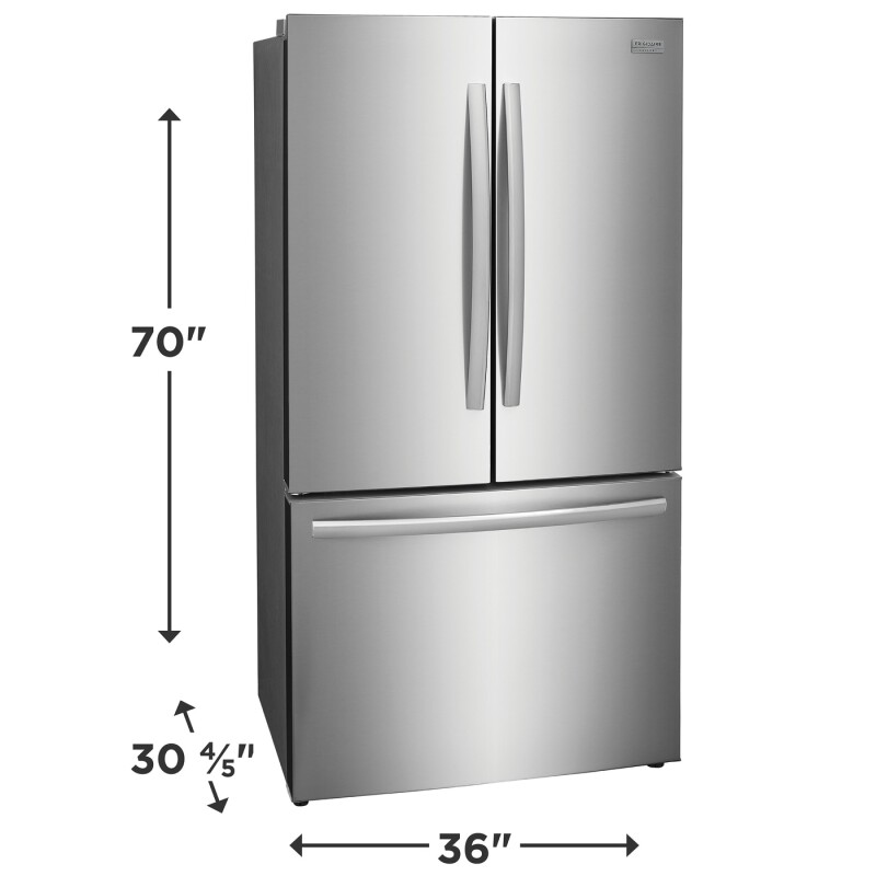 23 Cu. Ft. Counter-Depth French Door Refrigerator GRFG2353AF