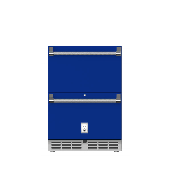 24" Outdoor Refrigerator Drawer and Freezer Drawer with Lock GRFR24BU