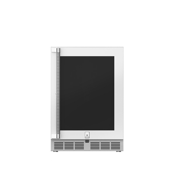 24" Undercounter Refrigerator (Glass Door) GRGR24