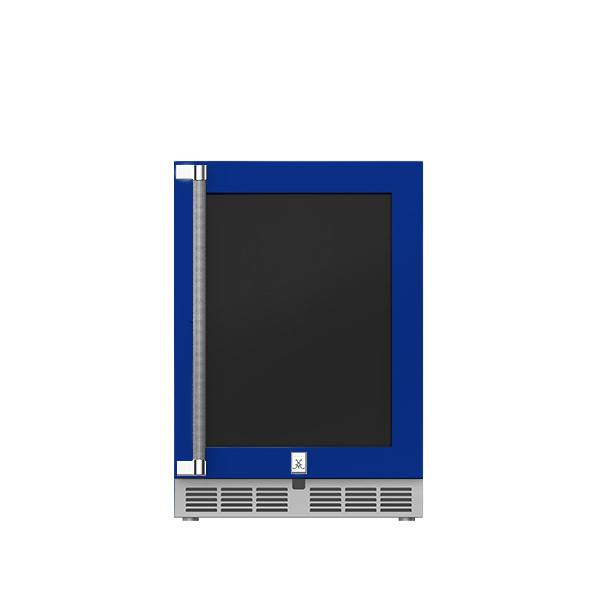 24" Outdoor Undercounter Refrigerator (Glass Door) GRGR24BU