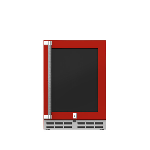 24" Outdoor Undercounter Refrigerator (Glass Door) GRGR24RD