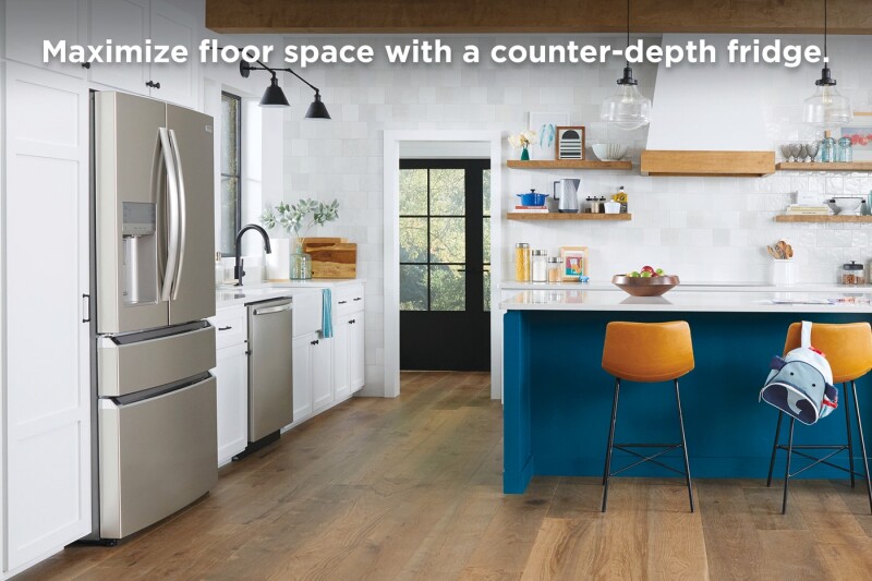 22 Cu. Ft. Counter-Depth 4-Door French Door Refrigerator GRMC2273CD