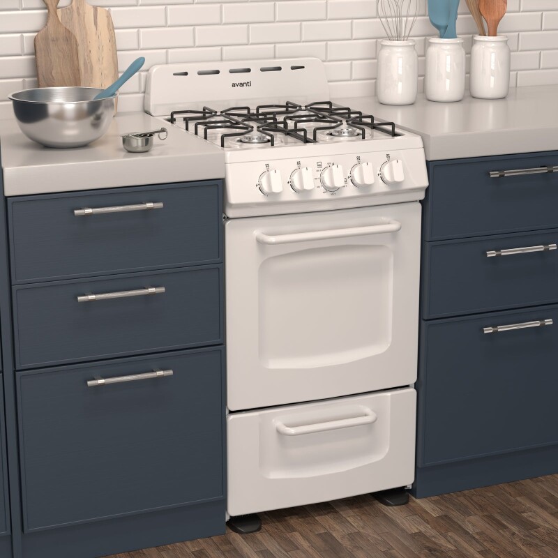 Avanti 20" Gas Range Oven GRO20P0W