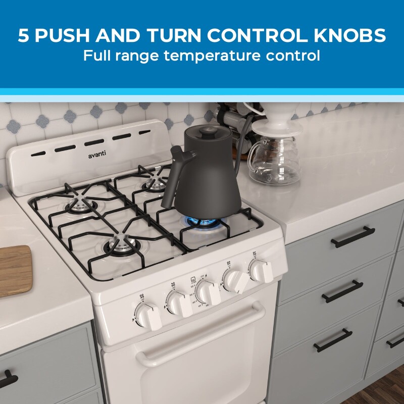 Avanti 20" Gas Range Oven GRO20P0W
