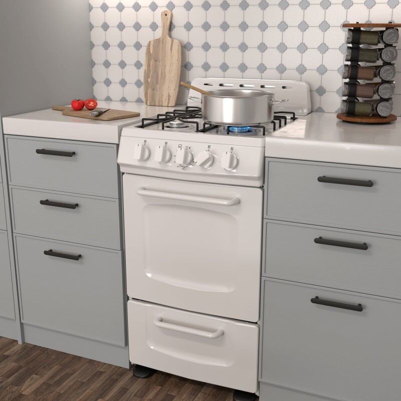 Avanti 20" Gas Range Oven GRO20P0W