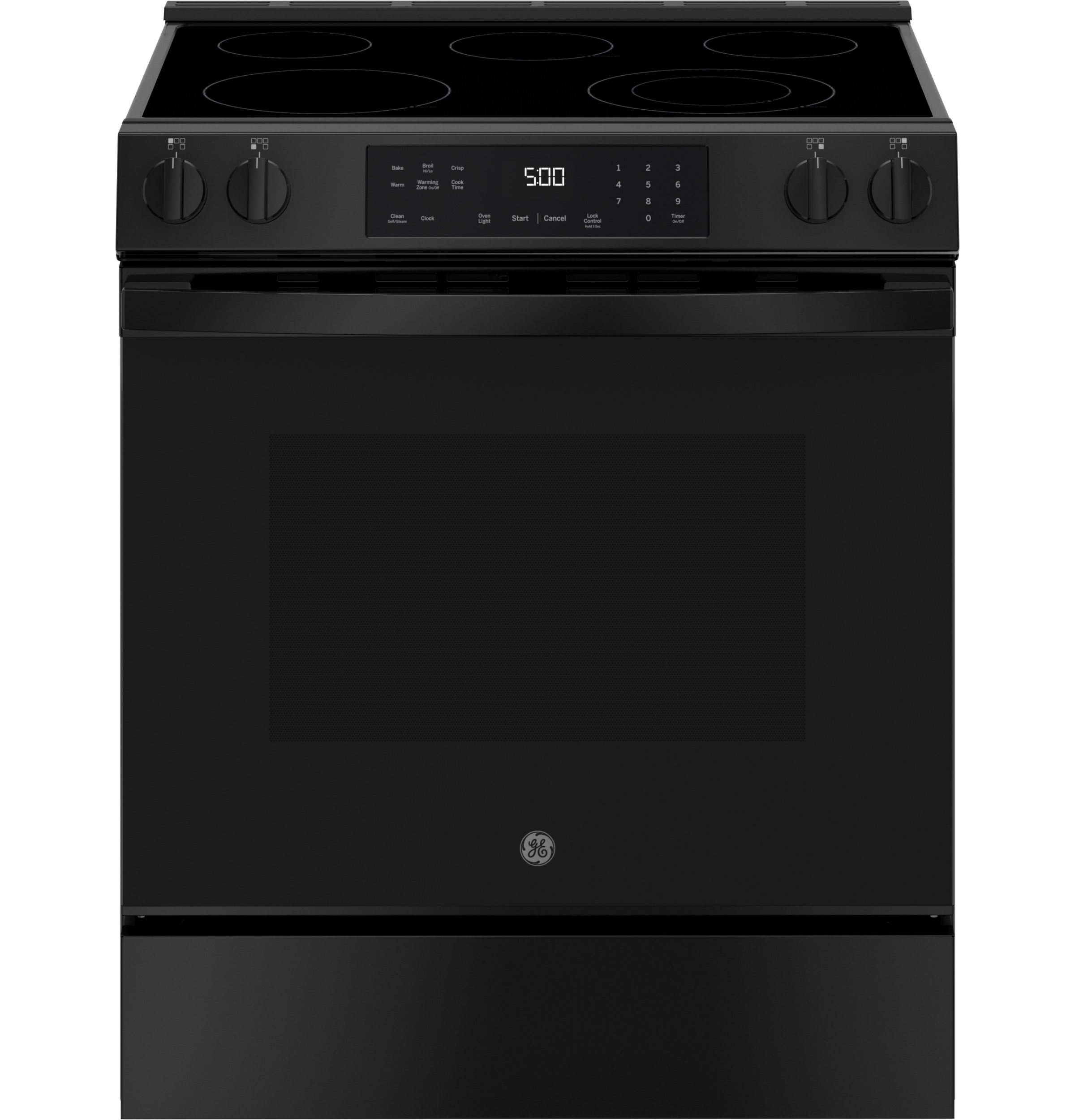 30" Slide-In Electric Range with Crisp Mode GRS500PVBB
