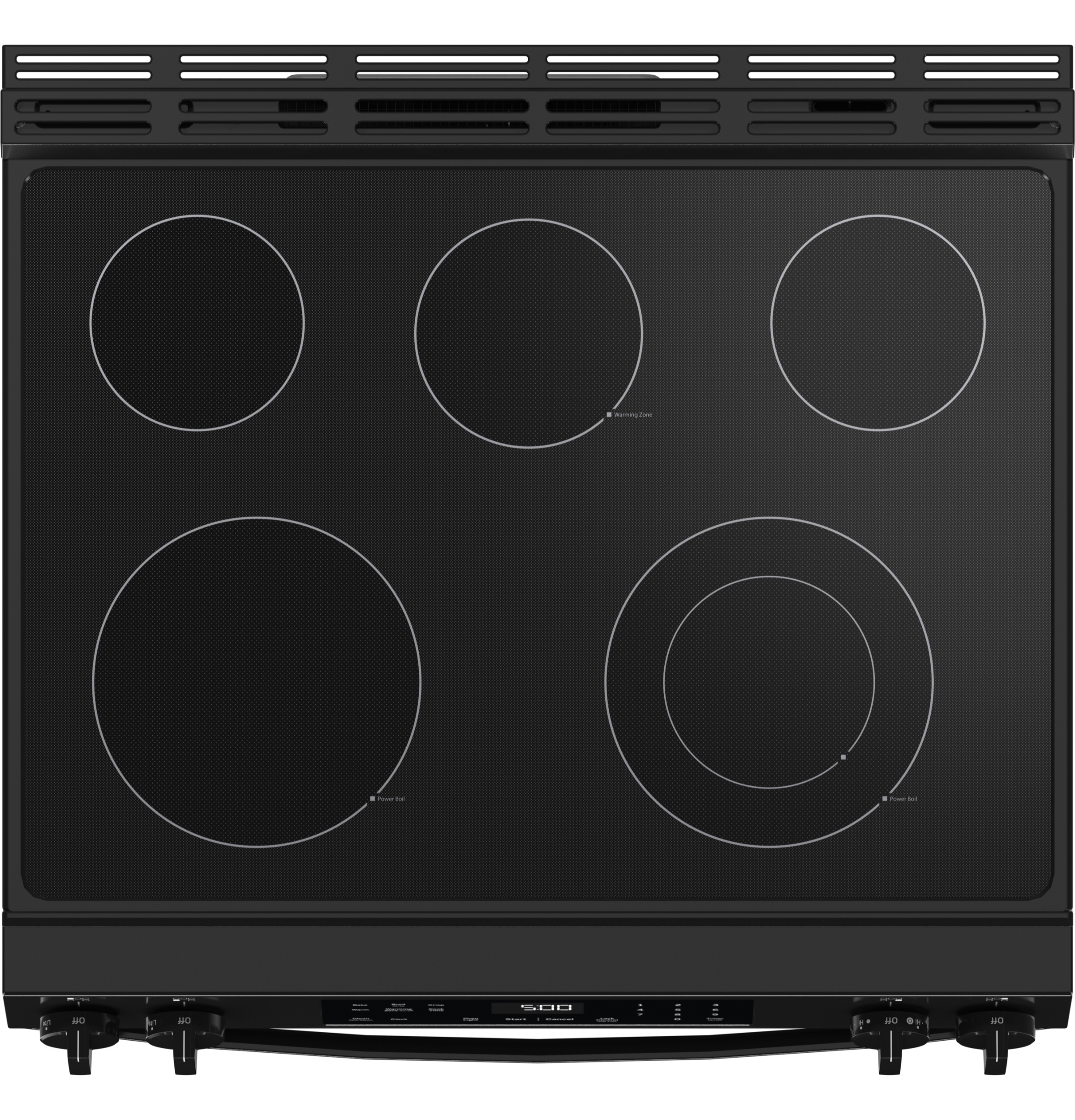 30" Slide-In Electric Range with Crisp Mode GRS500PVBB