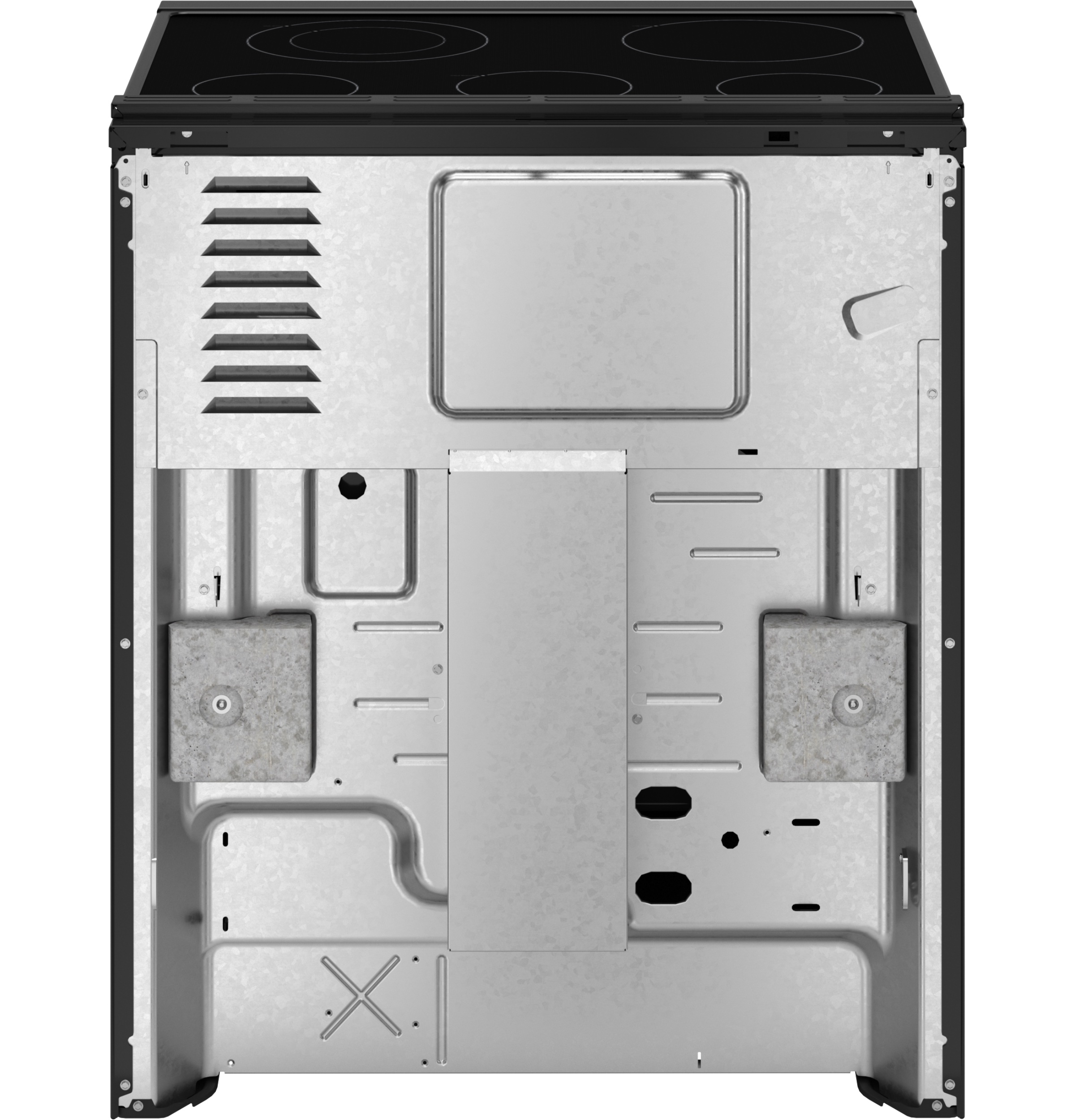 30" Slide-In Electric Range with Crisp Mode GRS500PVBB