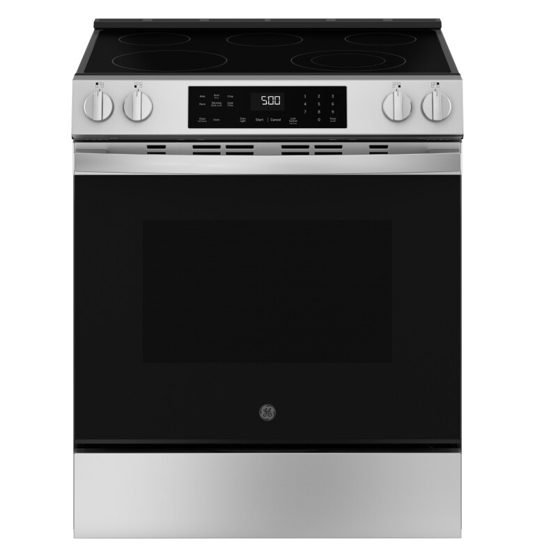 GE 30" Slide-In Electric Range Stainless Steel GRS500PVSS Picture 1