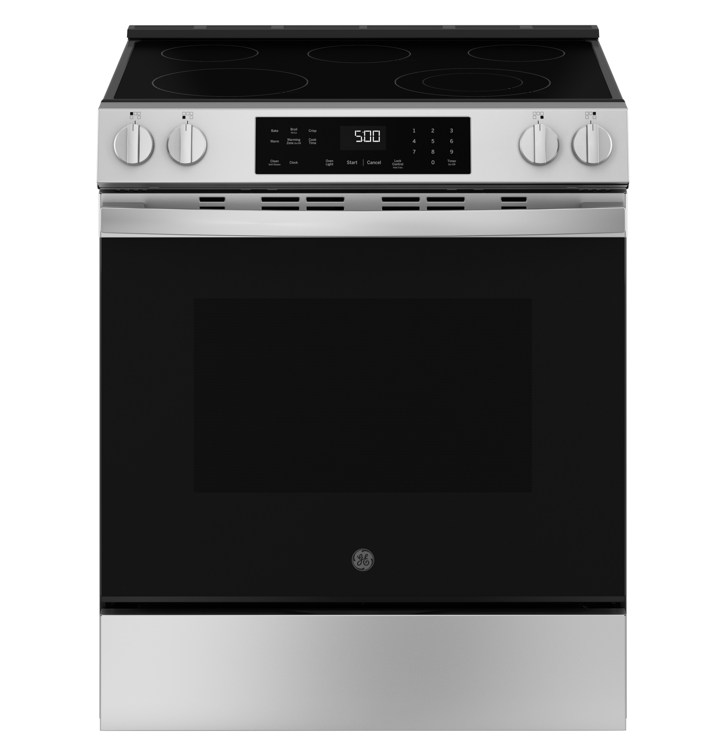 GE 30" Slide-In Electric Range with Crisp Mode Stainless Steel GRS500PVSS Picture 1