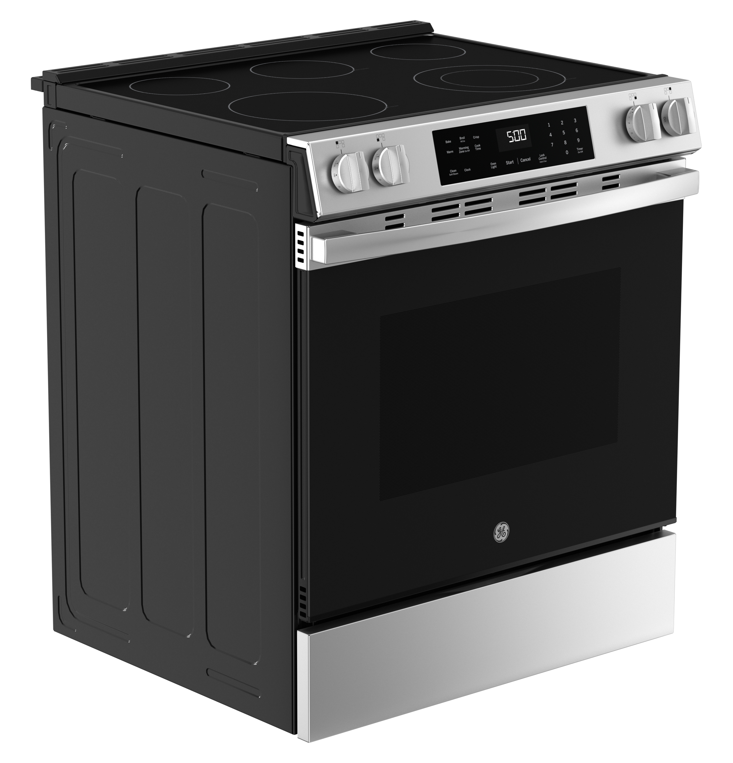 30" Slide-In Electric Range with Crisp Mode GRS500PVSS