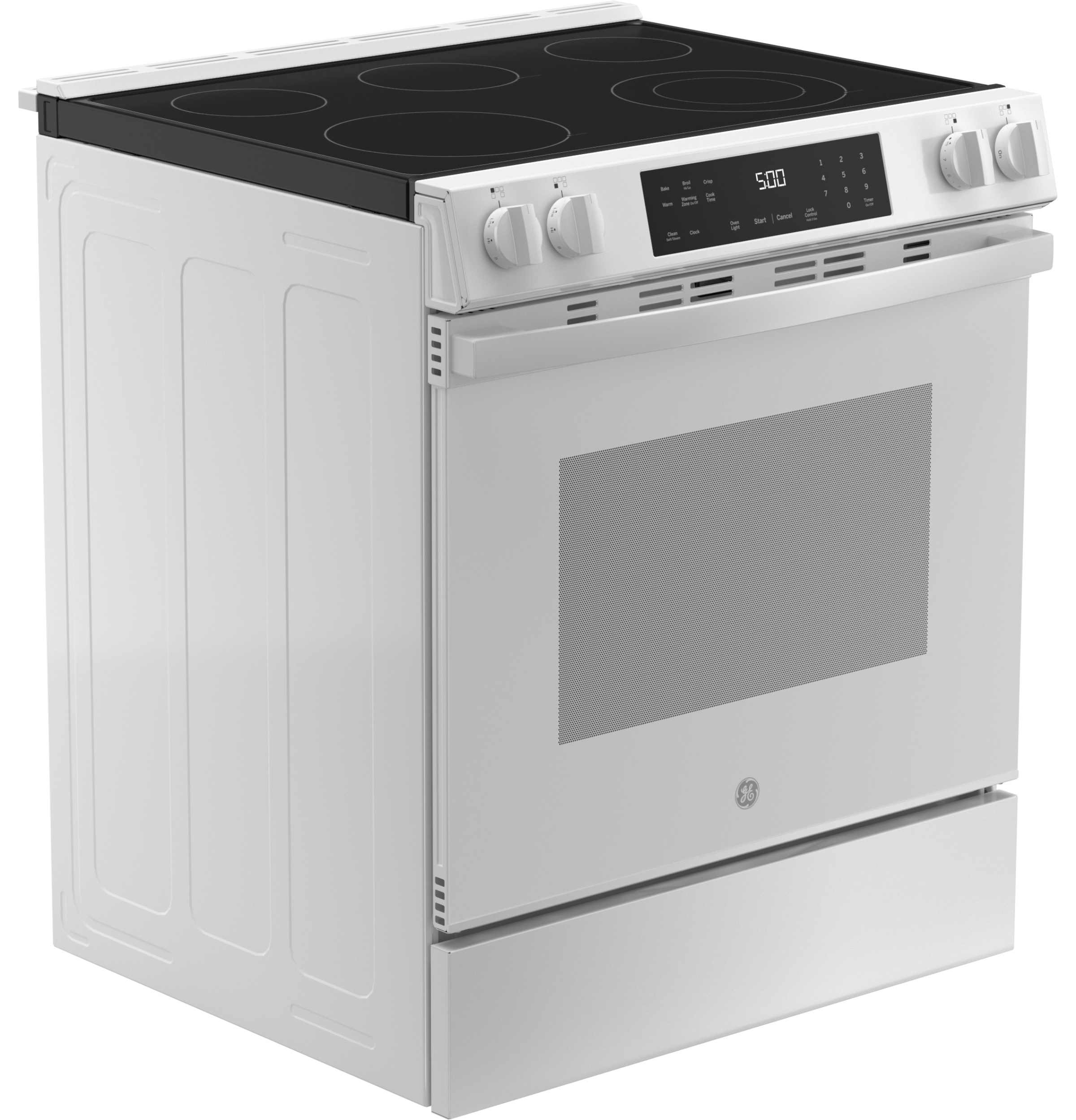 30" Slide-In Electric Range with Crisp Mode GRS500PVWW